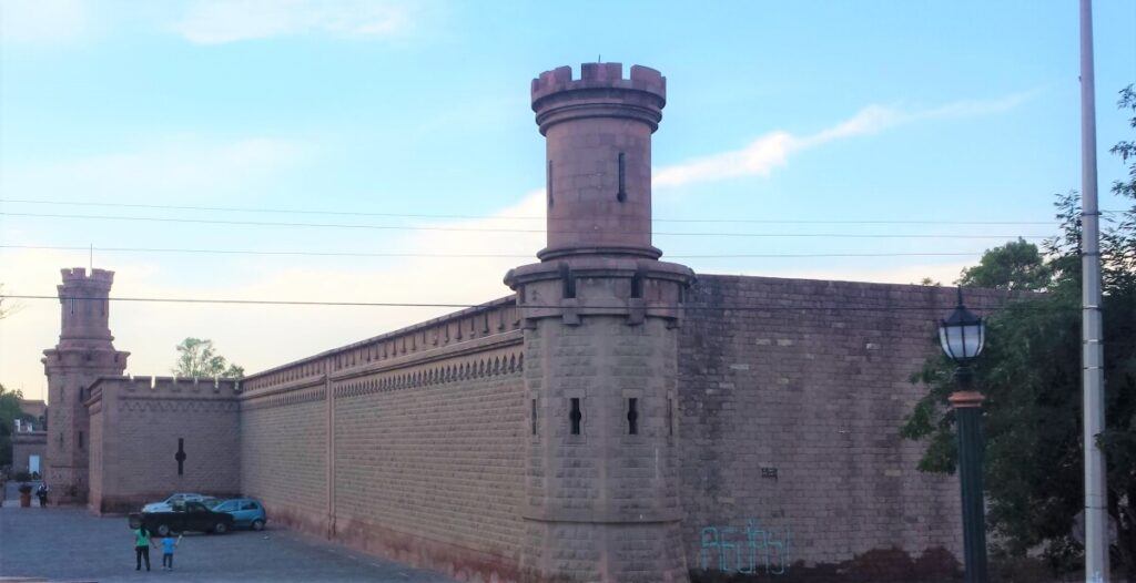 A museum with a watchtower that looks like a castle.