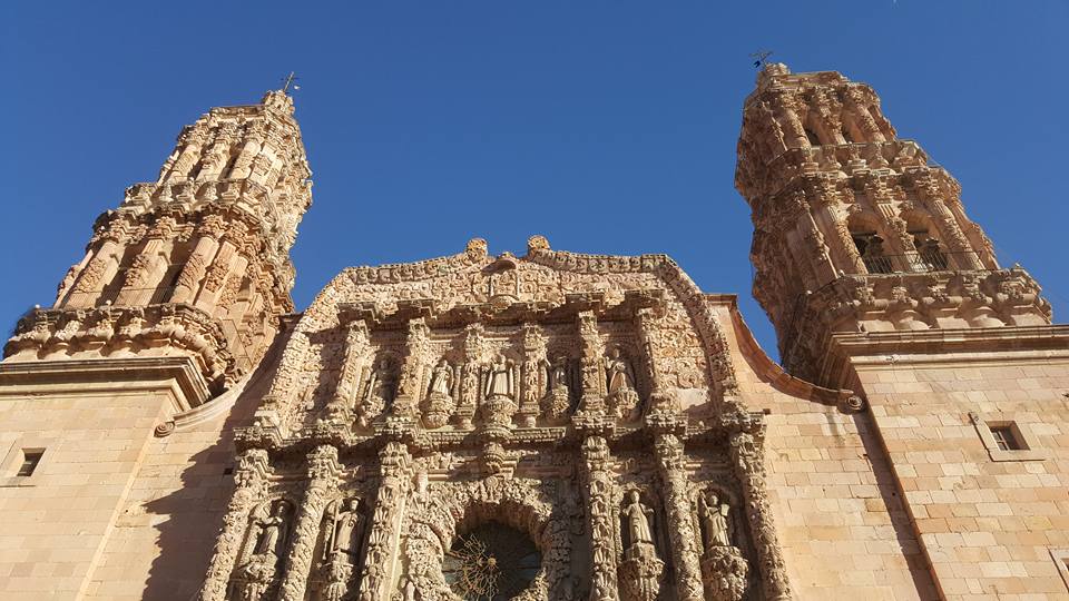 Facade of a cathedral.