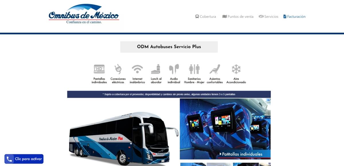 Omnibus de Mexio home page.