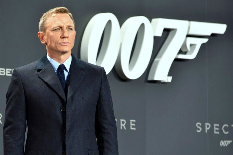 Daniel Craig at the Spectre premiere.