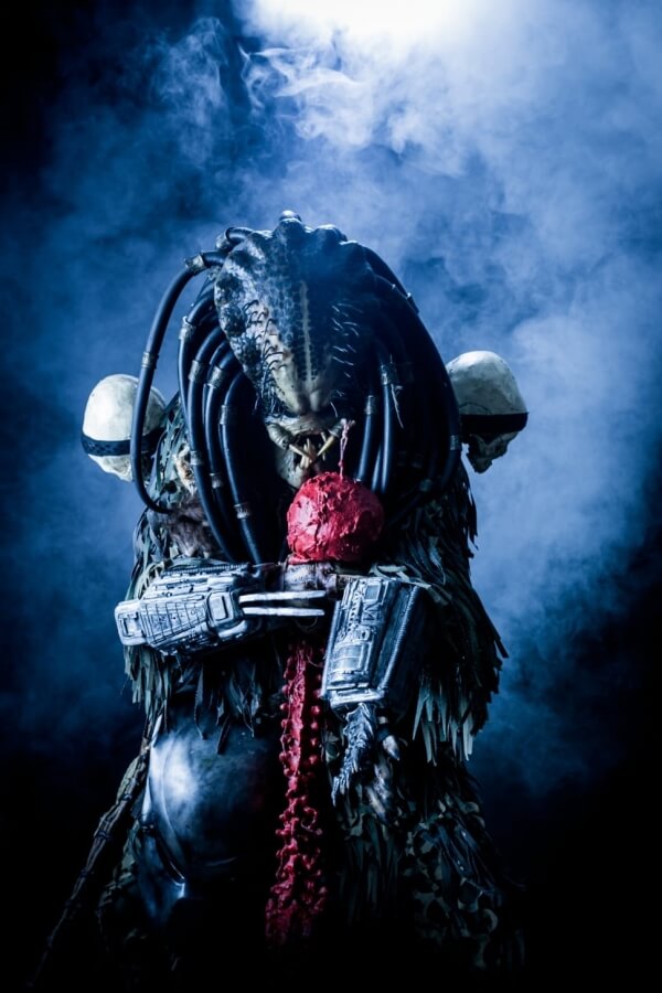 Predator character from the Predator movie.