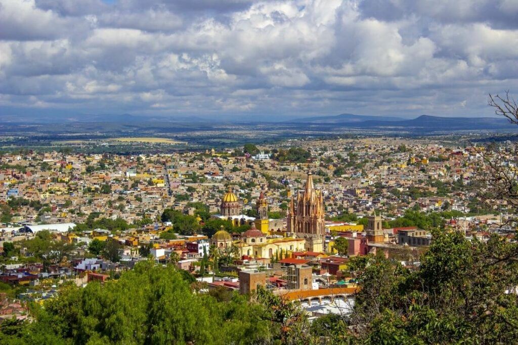 San Miguel de Allende landscape.