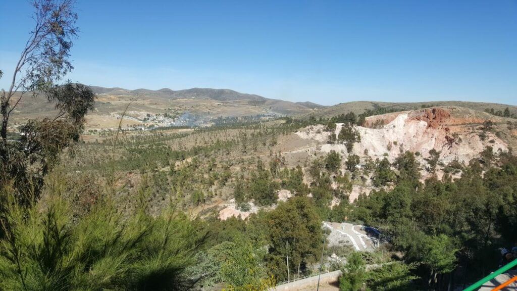 View from atop the Cerro de la Bufa.