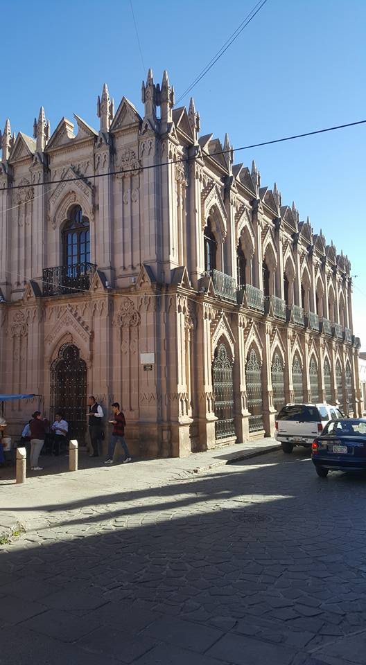 Old building in Jerez, Zacatecas.