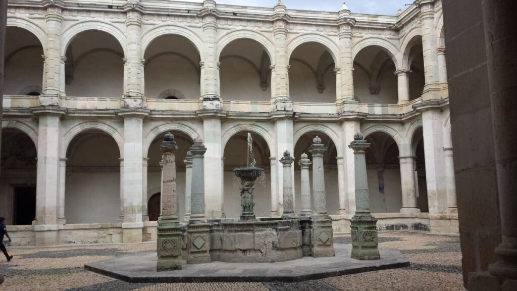 Main patio of an ex-convent.
