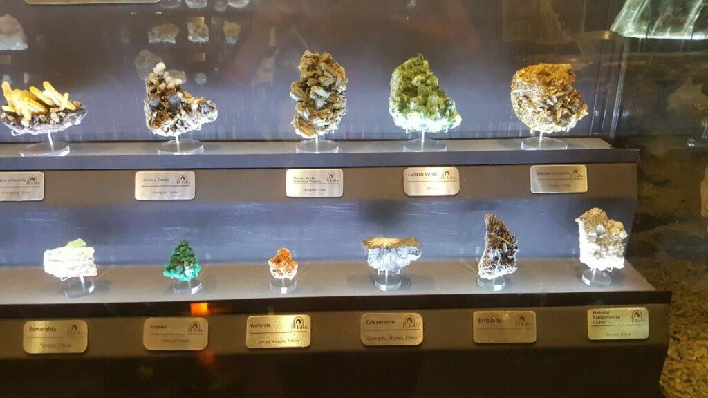 Various precious stones.