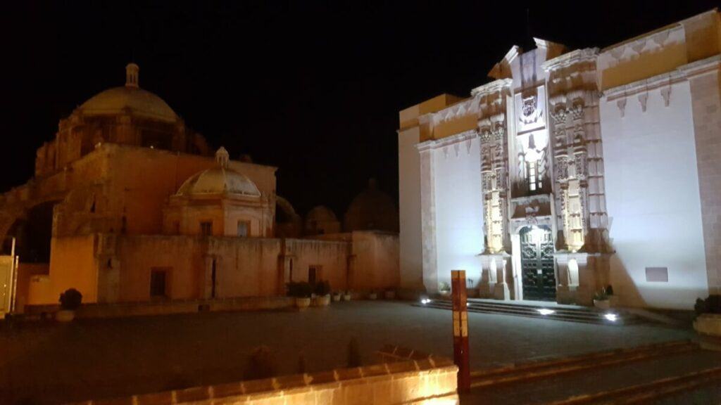 Zacatecas City Center at night.