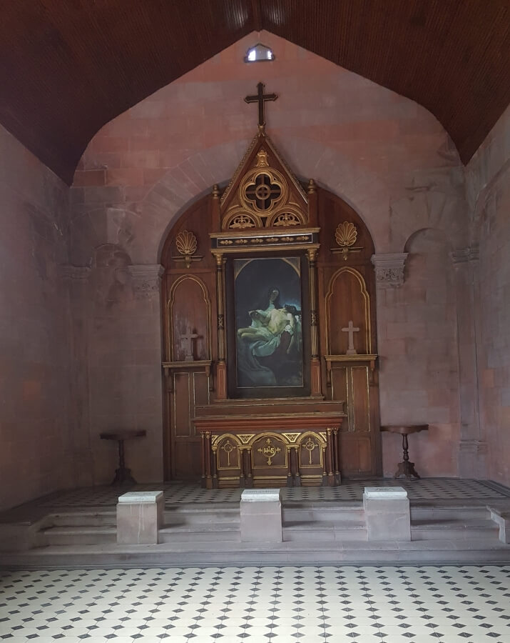 Chapel atop the Cerro de las Campanas.