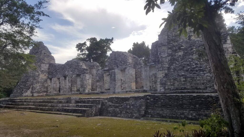 Maya ruins of Chicanna.