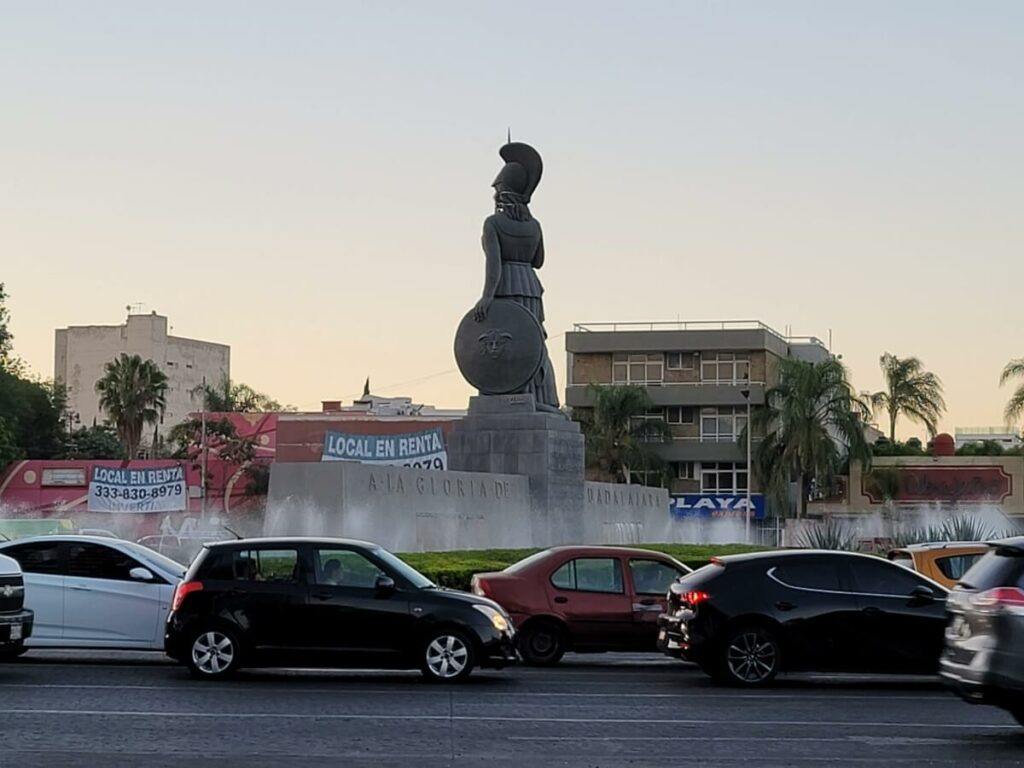 Statue of a Greek goddess.