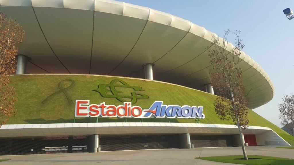 Entrance to Akron Stadium.